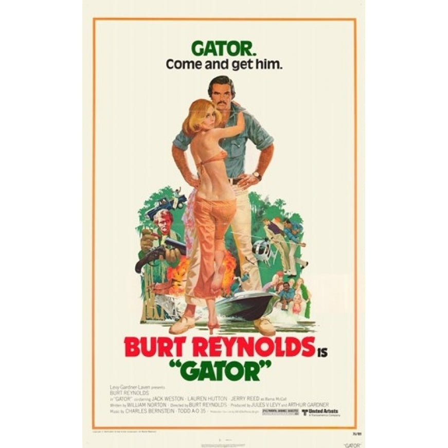 Gator Movie Poster (11 x 17) - Item MOV243248 Image 1