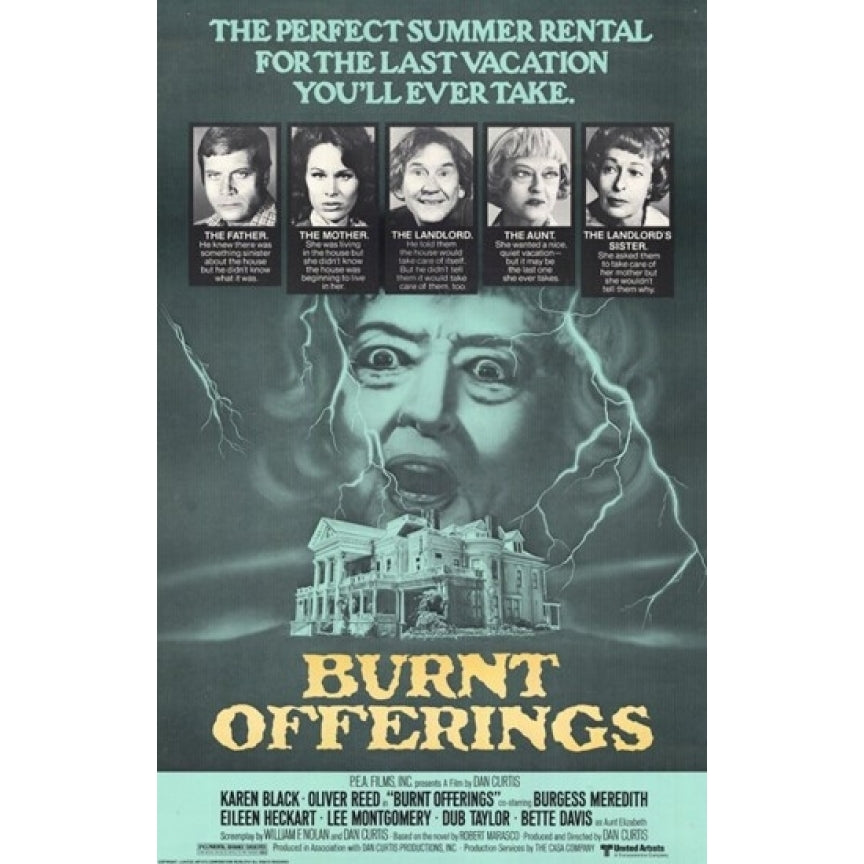 Burnt Offerings Movie Poster (11 x 17) - Item MOV243280 Image 1