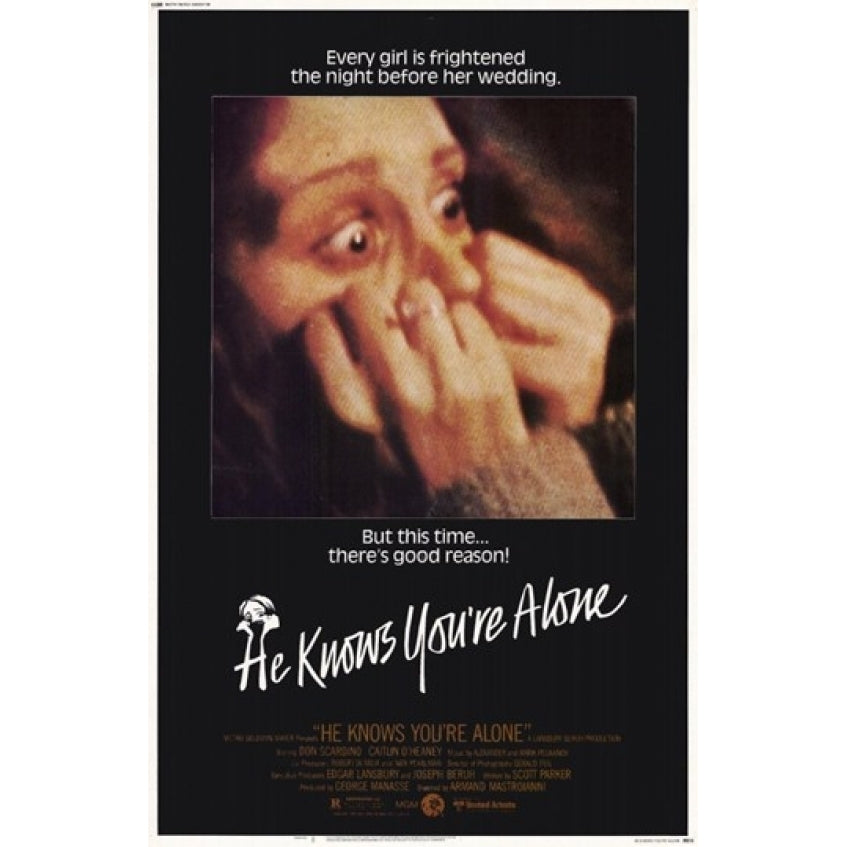 He Knows Youre Alone Movie Poster (11 x 17) - Item MOV243345 Image 1