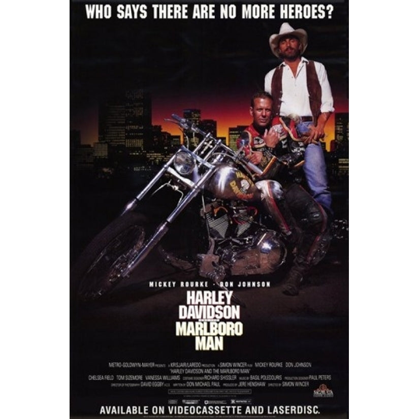 Harley Davidson and Marlboro Man Movie Poster (11 x 17) - Item MOV243538 Image 1