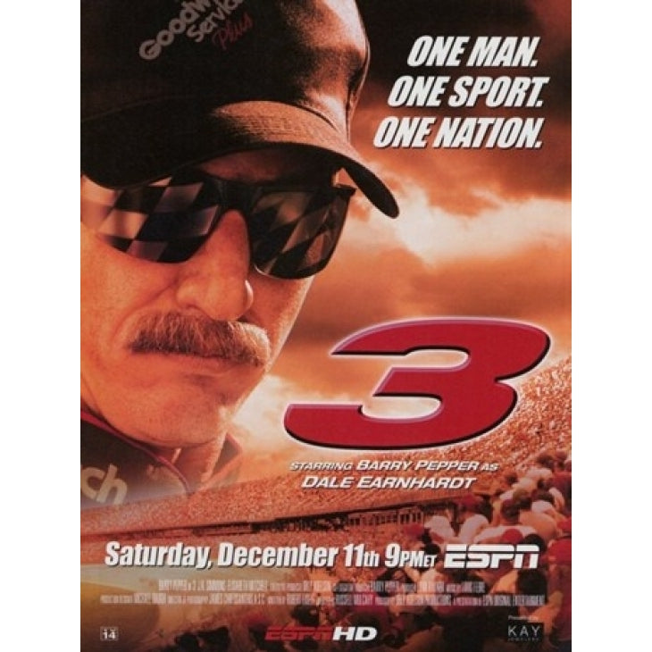 3 The Dale Earnhardt Story Movie Poster (11 x 17) - Item MOV243629 Image 1