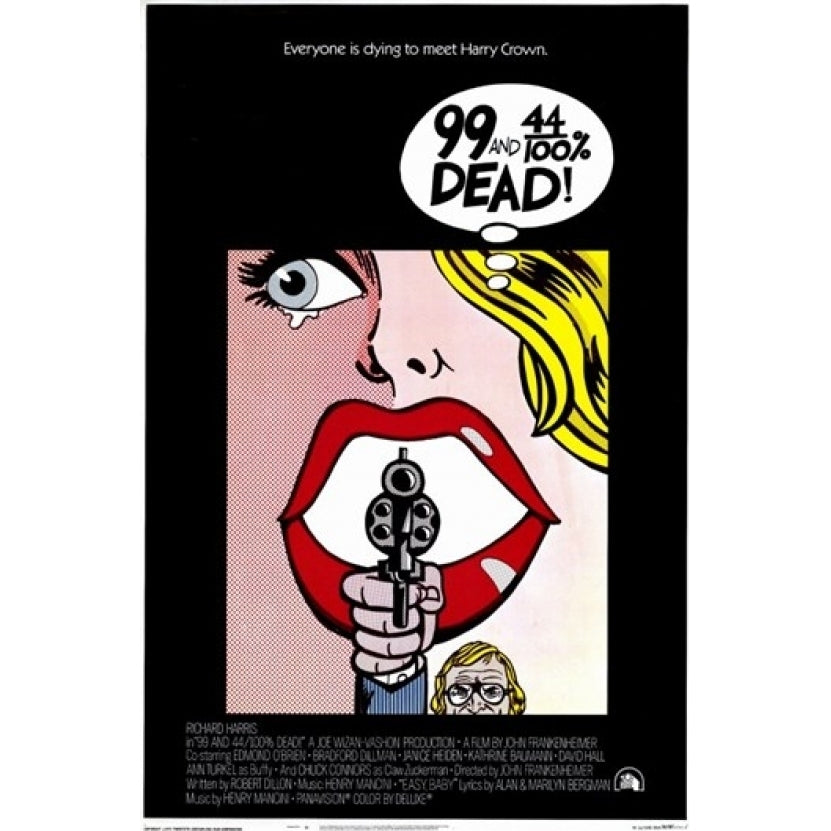 99 44-100Ths Dead Movie Poster (11 x 17) - Item MOV243778 Image 1