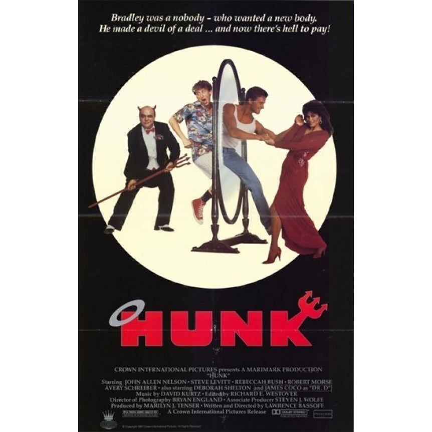 Hunk Movie Poster (11 x 17) - Item MOV244085 Image 1