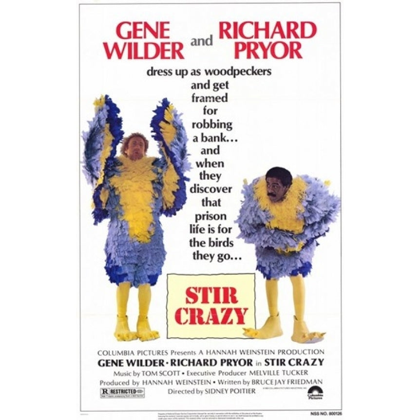 Stir Crazy Movie Poster (11 x 17) - Item MOV244290 Image 1