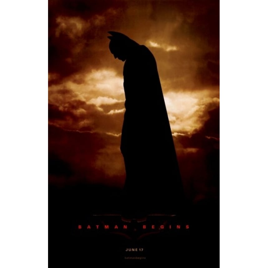 Batman Begins Movie Poster (11 x 17) - Item MOV244590 Image 1