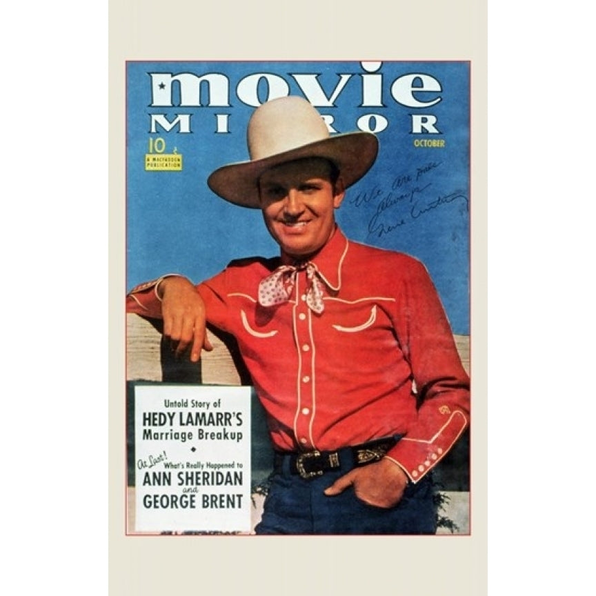 Gene Autry Movie Poster (11 x 17) - Item MOV246268 Image 1