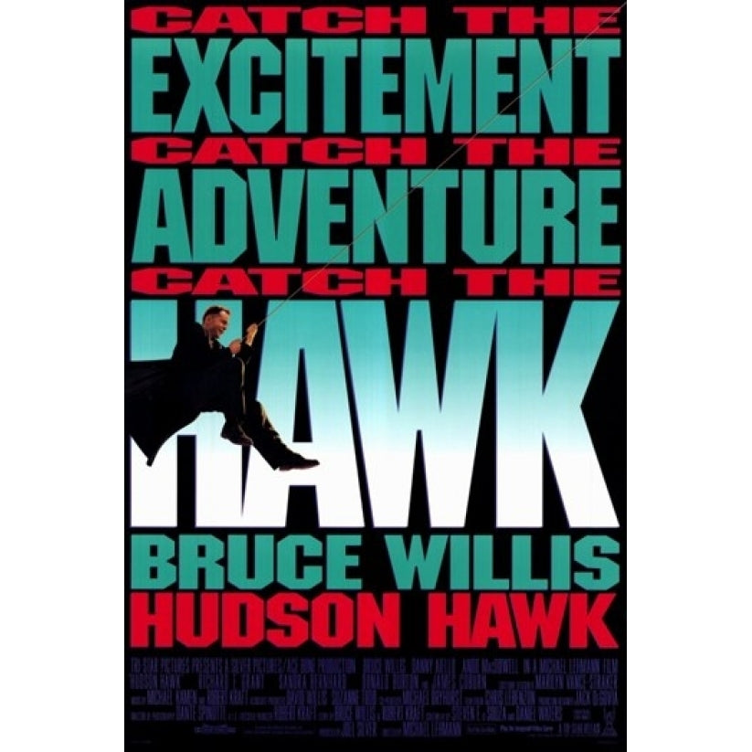 Hudson Hawk Movie Poster (11 x 17) - Item MOV248062 Image 1