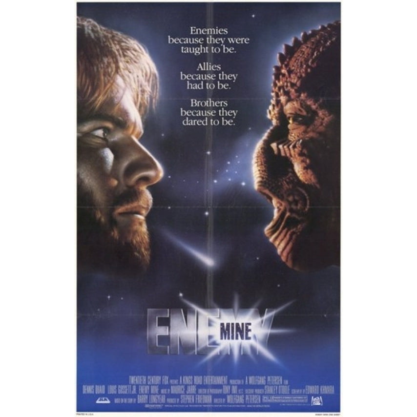 Enemy Mine Movie Poster (11 x 17) - Item MOV248416 Image 1