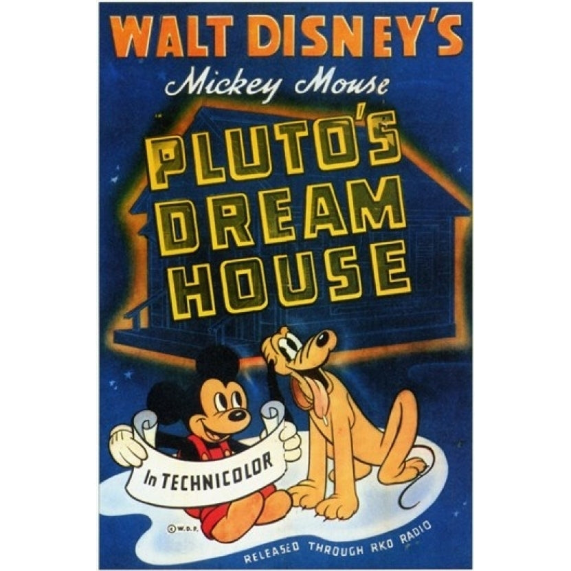 Plutos Dream House Movie Poster (11 x 17) - Item MOV250631 Image 1