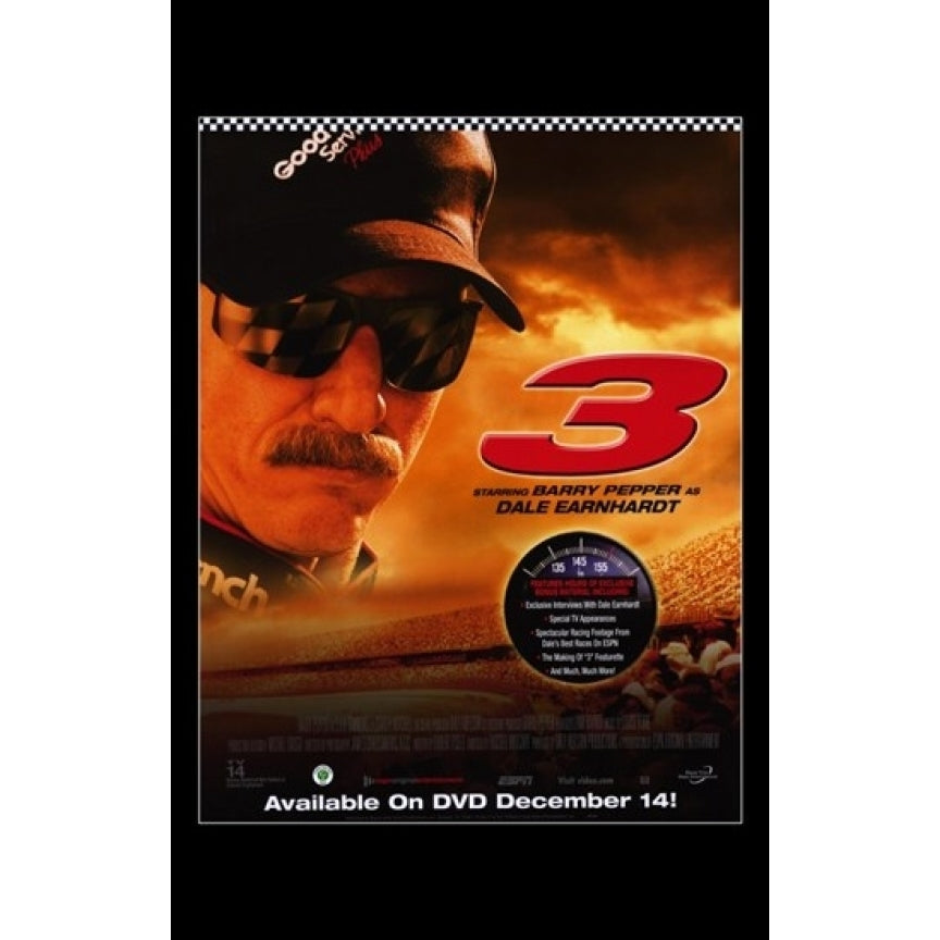 3 the Dale Earnhardt Story Movie Poster (11 x 17) - Item MOV251899 Image 1