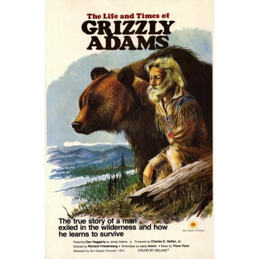 The Life and Times of Grizzly Adams Movie Poster (11 x 17) - Item MOV254581 Image 1