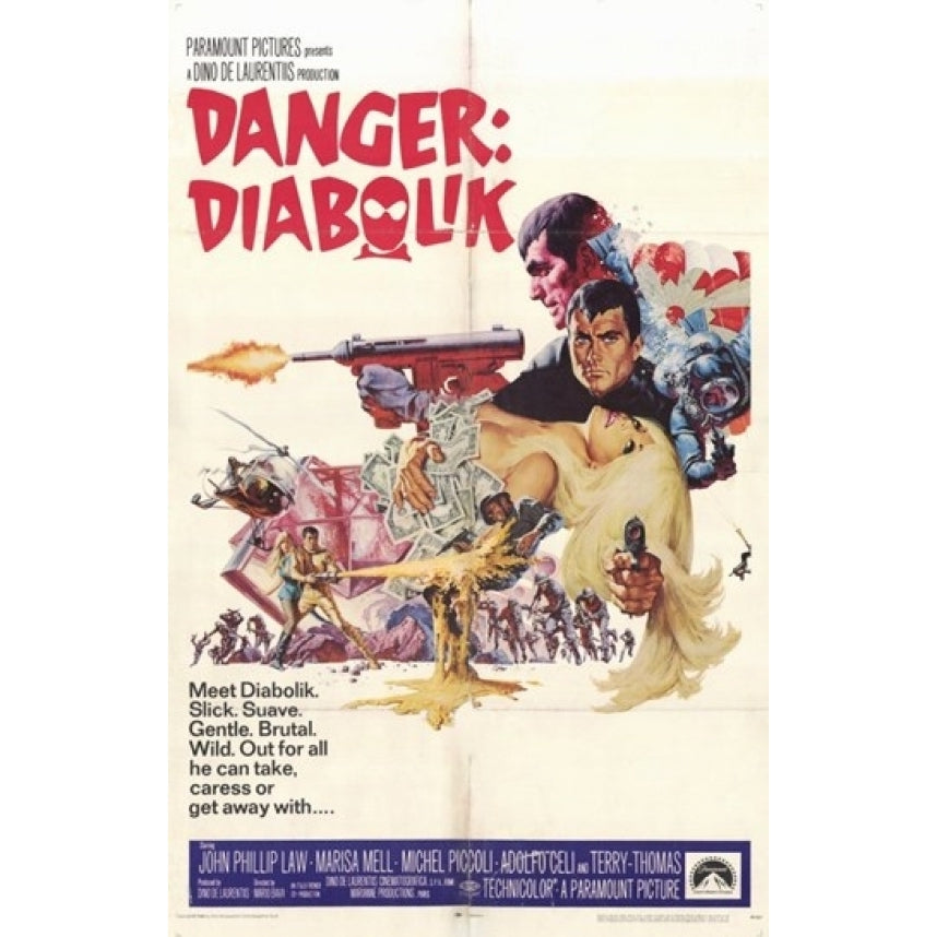 Danger Diabolik Movie Poster (11 x 17) - Item MOV255050 Image 1