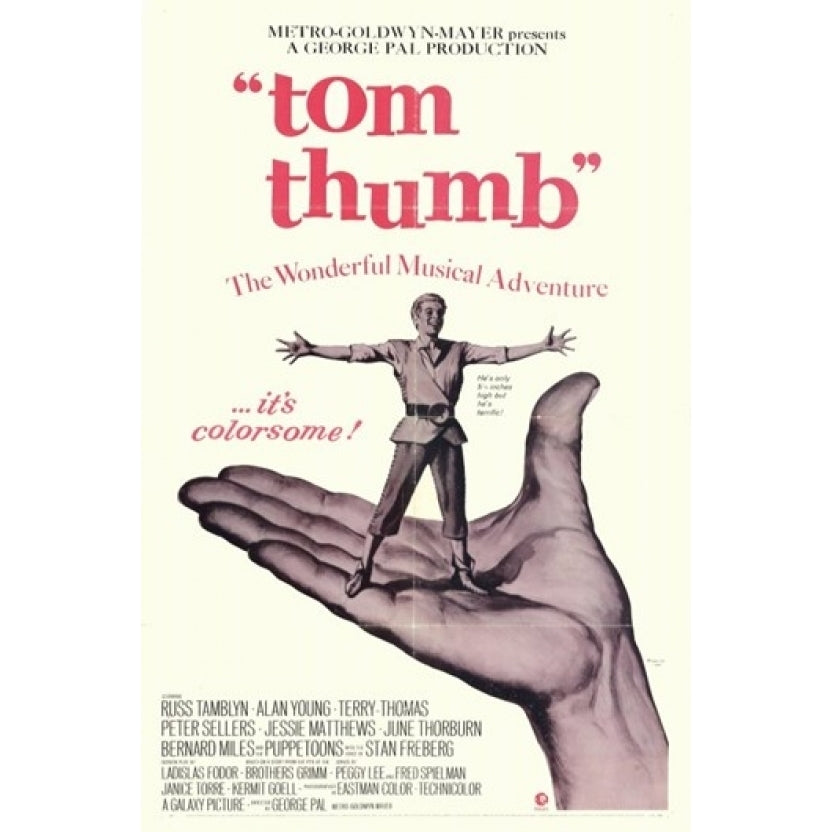 Tom Thumb Movie Poster (11 x 17) - Item MOV259579 Image 1