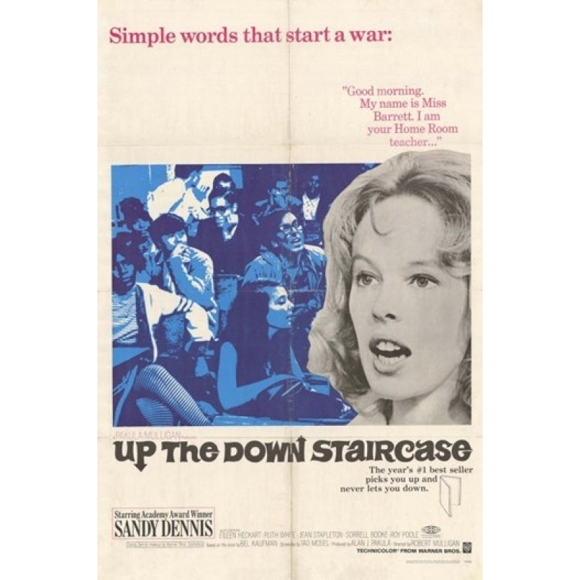 Up the Down Staircase Movie Poster (11 x 17) - Item MOV260359 Image 1