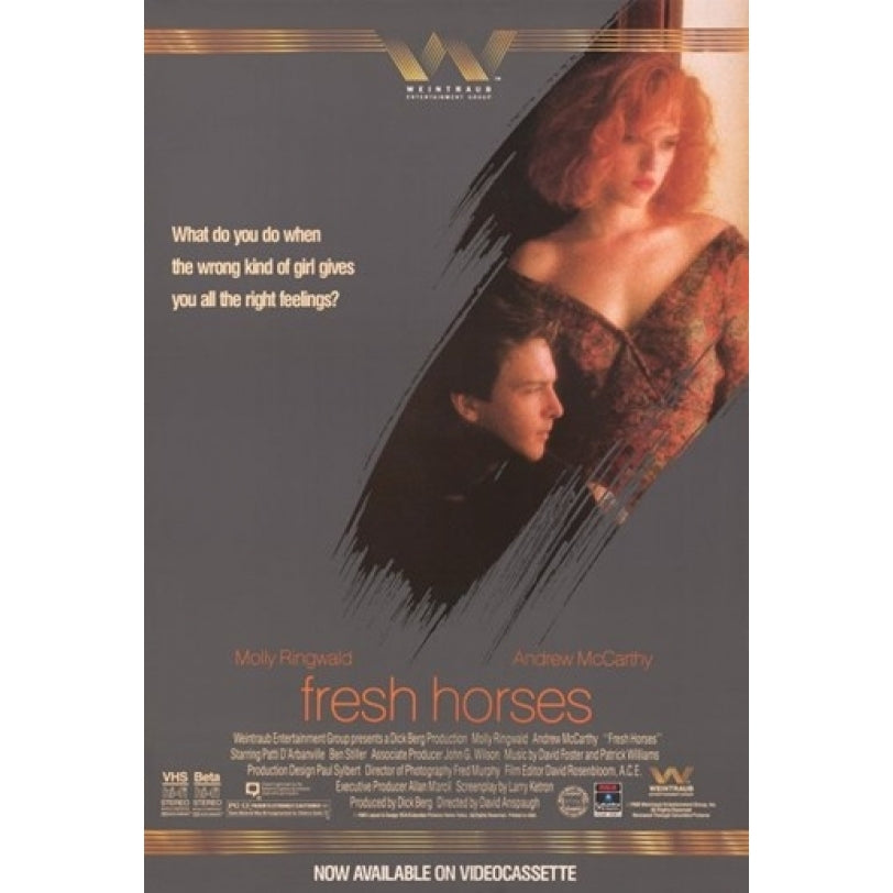 Fresh Horses Movie Poster (11 x 17) - Item MOV262341 Image 1