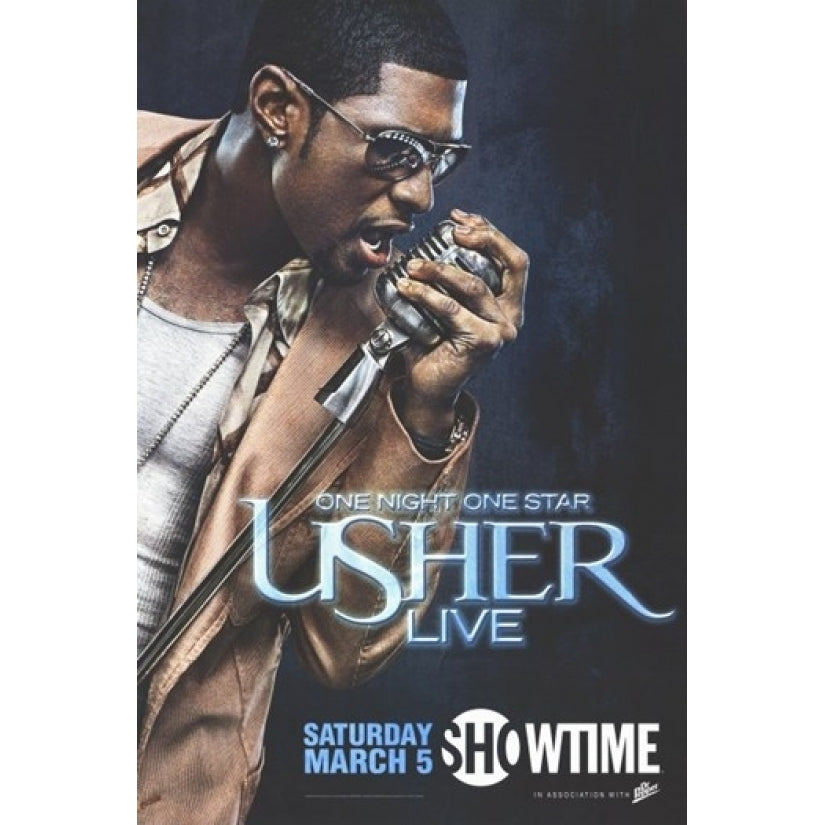 One Night One Star Usher Live Movie Poster (11 x 17) - Item MOV275268 Image 1