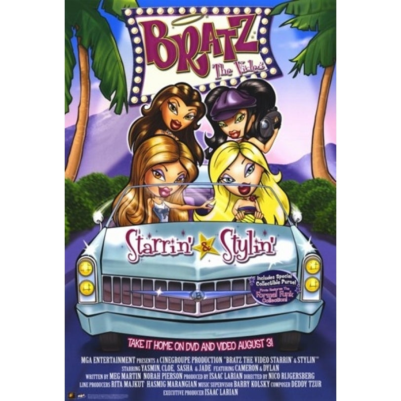 Bratz Starrin and Stylin Movie Poster (11 x 17) - Item MOV280857 Image 1