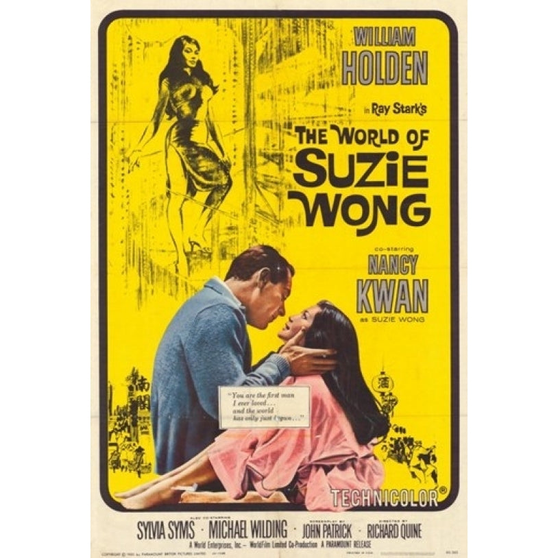 The World of Suzie Wong Movie Poster (11 x 17) - Item MOV283218 Image 1