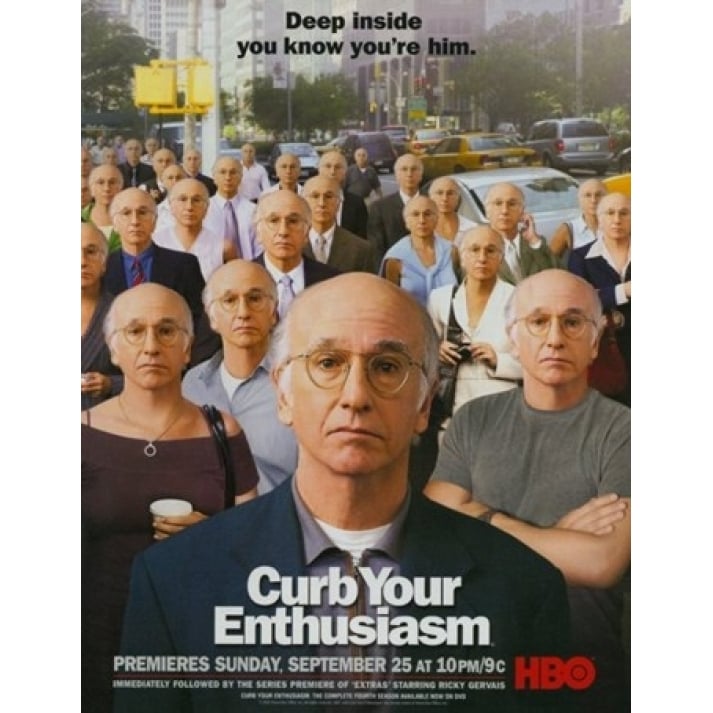 Curb Your Enthusiasm Movie Poster (11 x 17) - Item MOV298136 Image 1