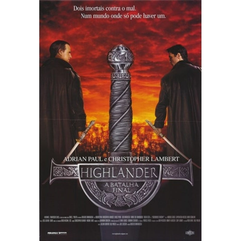 Highlander Endgame Movie Poster (11 x 17) - Item MOV307645 Image 1