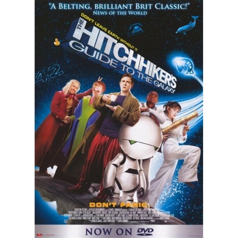 The Hitchhikers Guide to the Galaxy Movie Poster (11 x 17) - Item MOV344626 Image 1