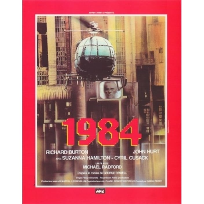 1984 Movie Poster (11 x 17) - Item MOV359247 Image 1