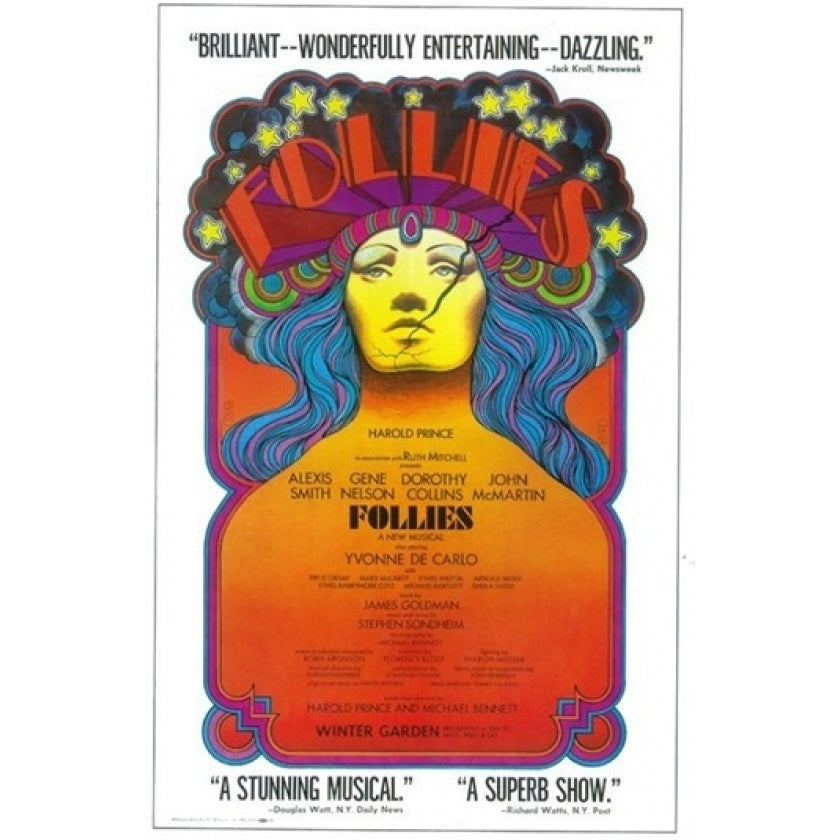 Follies (Broadway) Movie Poster (11 x 17) - Item MOV407178 Image 1