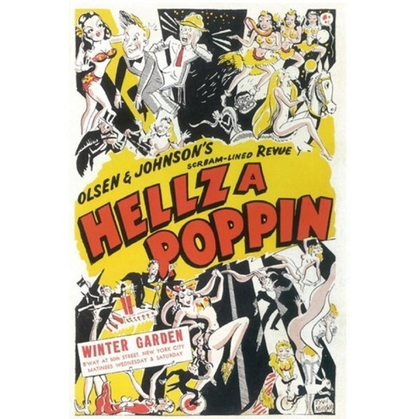 Hellzapoppin (Broadway) Movie Poster (11 x 17) - Item MOV407331 Image 1