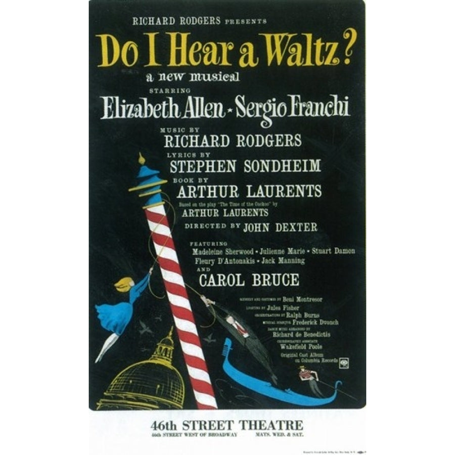 Do I Hear a Waltz (Broadway) Movie Poster (11 x 17) - Item MOV409245 Image 1