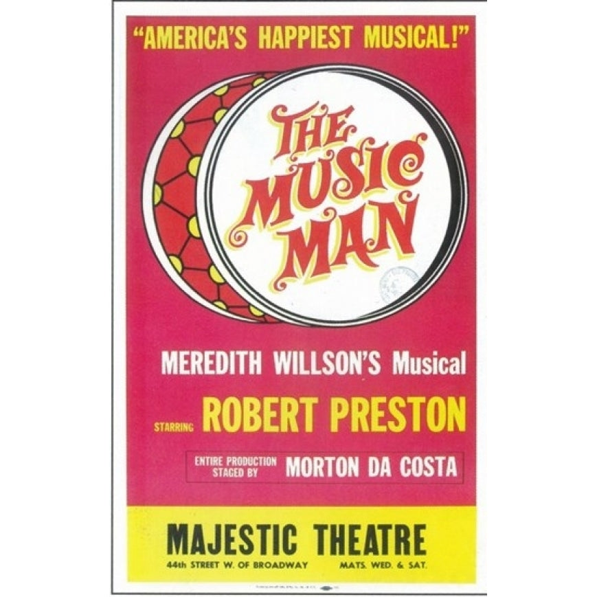 The Music Man (Broadway) Movie Poster (11 x 17) - Item MOV409294 Image 1