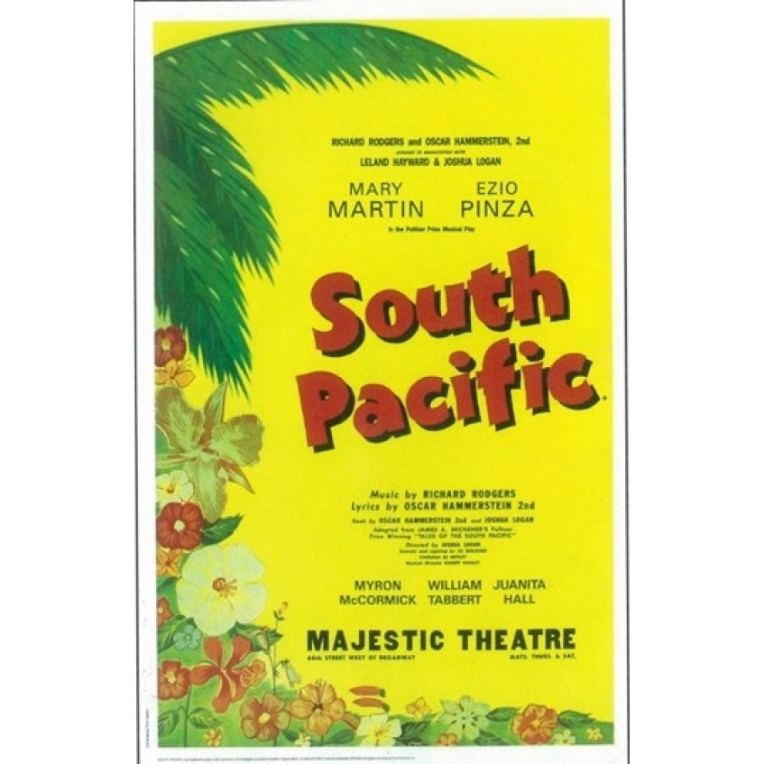 South Pacific (Broadway) Movie Poster (11 x 17) - Item MOV409325 Image 1