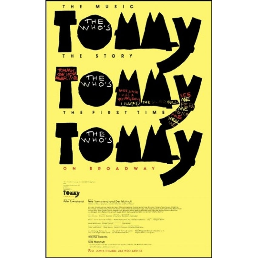 Tommy (Broadway) Movie Poster (11 x 17) - Item MOV409334 Image 1