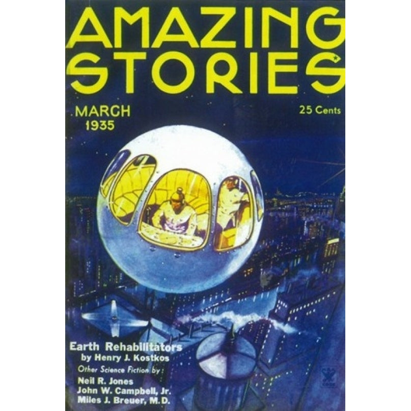 Amazing Stories (Pulp) Movie Poster (11 x 17) - Item MOV409669 Image 1