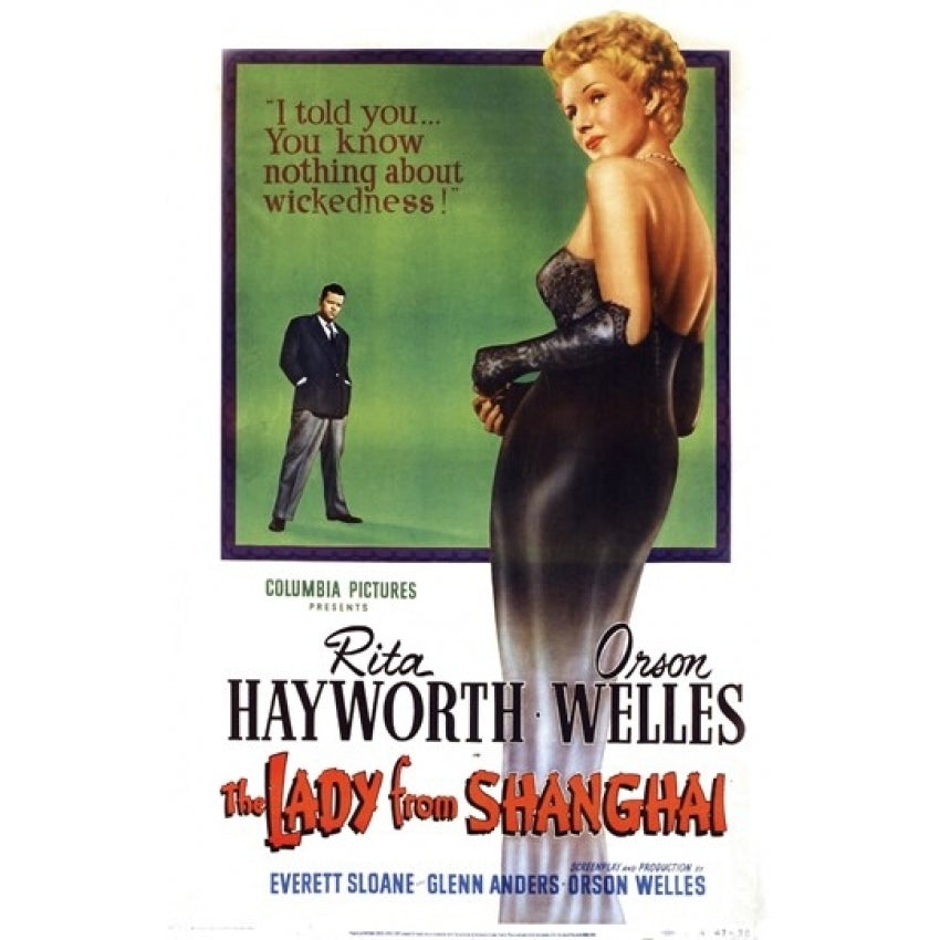 The Lady From Shanghai Movie Poster (11 x 17) - Item MOV414233 Image 1