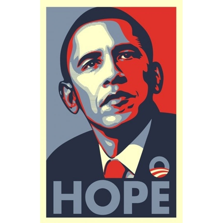 RARE Obama Campaign Poster - HOPE Movie Poster (11 x 17) - Item MOV421314 Image 1