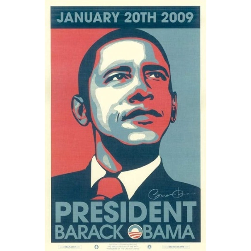 Barack Obama - 2009 Inaugural Gallery Print - Matte Finish Movie Poster (11 x 17) - Item  MOV434958 Image 1
