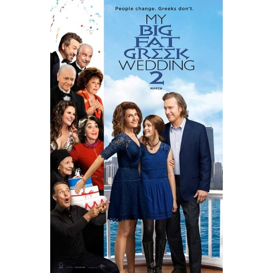 My Big Fat Greek Wedding 2 Movie Poster (11 x 17) - Item MOVAB00645 Image 1