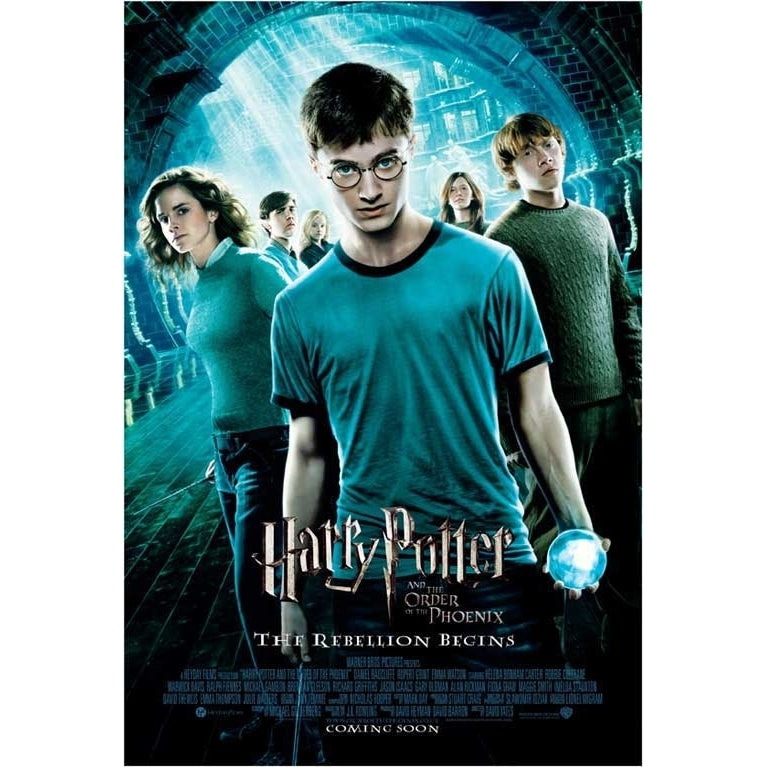 Harry Potter and the Order of the Phoenix Movie Poster Print (11 x 17) - Item MOVAB01944 Image 1