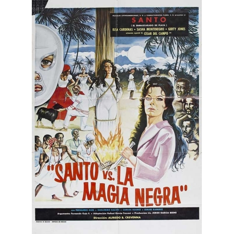 Santo vs. Black Magic Woman Movie Poster Print (27 x 40) - Item MOVAB07920 Image 1