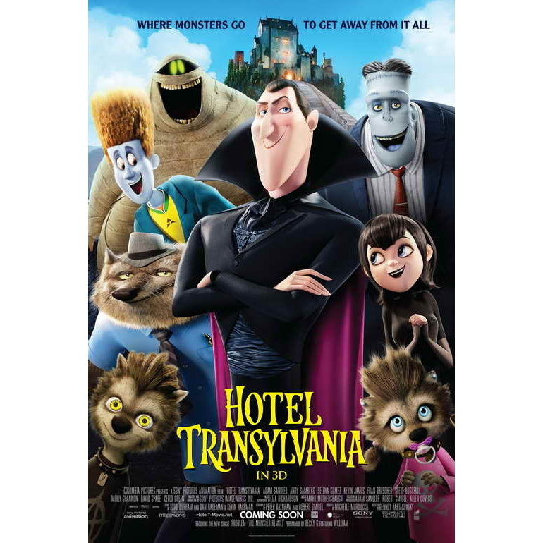 Hotel Transylvania Movie Poster Print (27 x 40) - Item MOVAB11405 Image 1