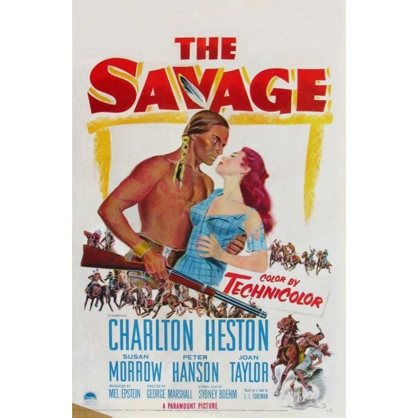 The Savage Movie Poster (11 x 17) - Item MOVAB16130 Image 1