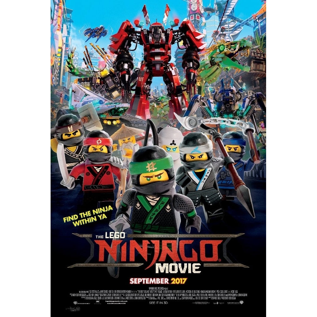 The Lego Ninjago Movie Movie Poster Print (11 x 17) - Item MOVAB17555 Image 1