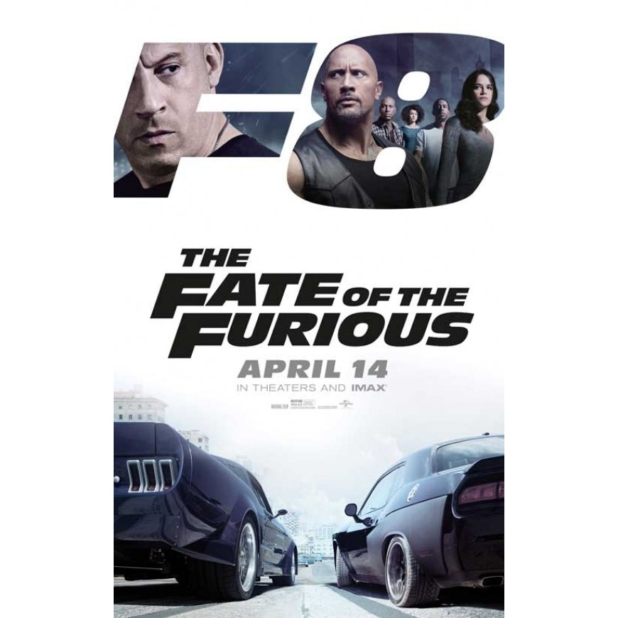 The Fate of the Furious Movie Poster (11 x 17) - Item MOVAB18455 Image 1