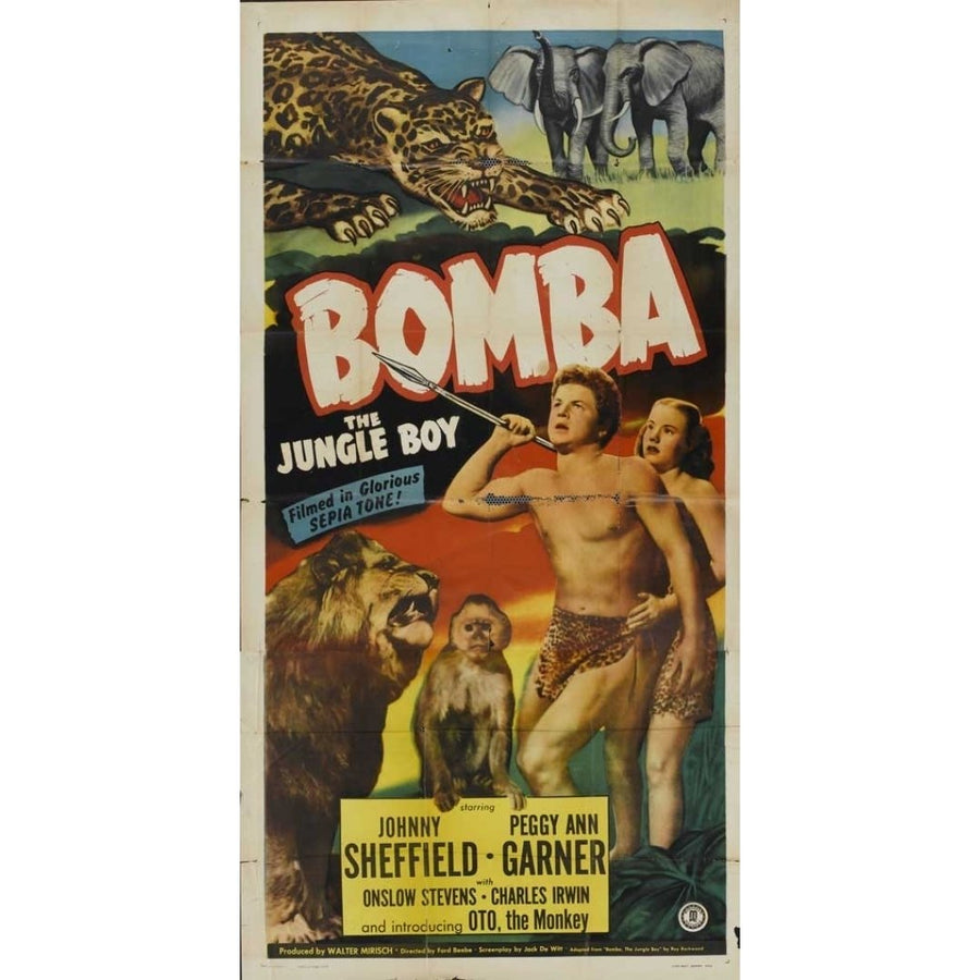 Bomba the Jungle Boy Movie Poster (11 x 17) - Item MOVAB19533 Image 1