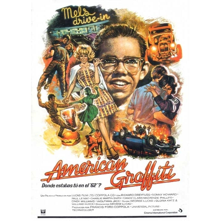 American Graffiti Movie Poster Print (11 x 17) - Item MOVAB20704 Image 1