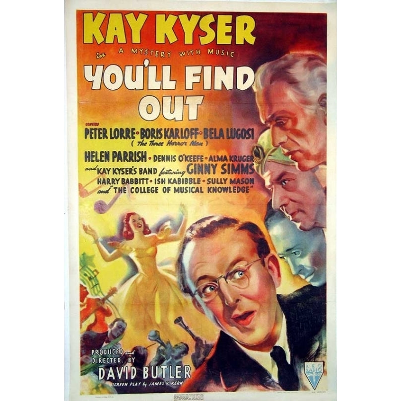 Youll Find Out Movie Poster (11 x 17) - Item MOVAB21660 Image 1