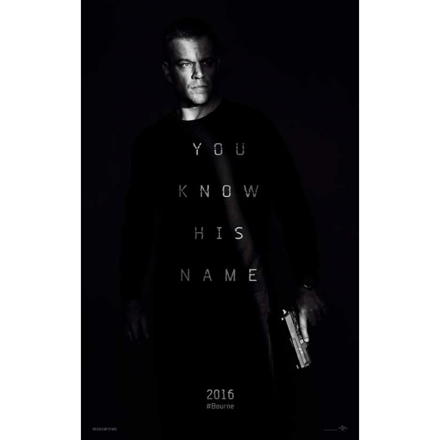 Jason Bourne Movie Poster (11 x 17) - Item MOVAB23645 Image 1