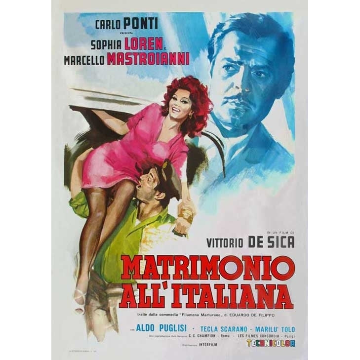 Marriage Italian-Style Movie Poster (11 x 17) - Item MOVAB25130 Image 1