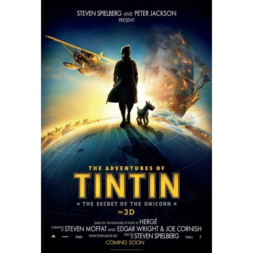 The Adventures of Tintin: The Secret of the Unicorn Movie Poster Print (27 x 40) - Item MOVAB26404 Image 1