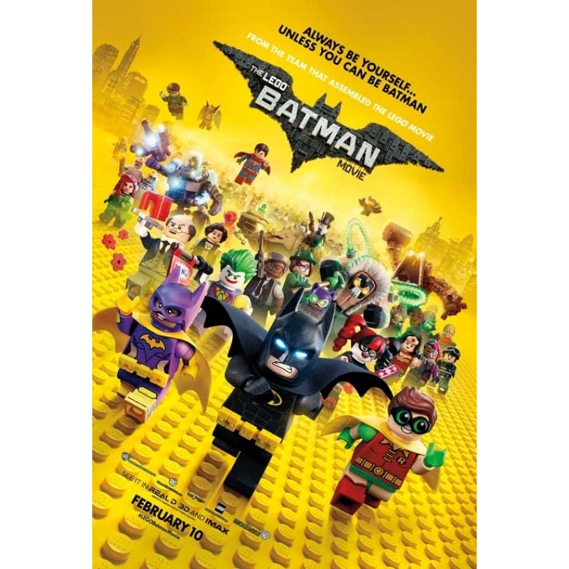 The Lego Batman Movie Movie Poster (11 x 17) - Item MOVAB28355 Image 1